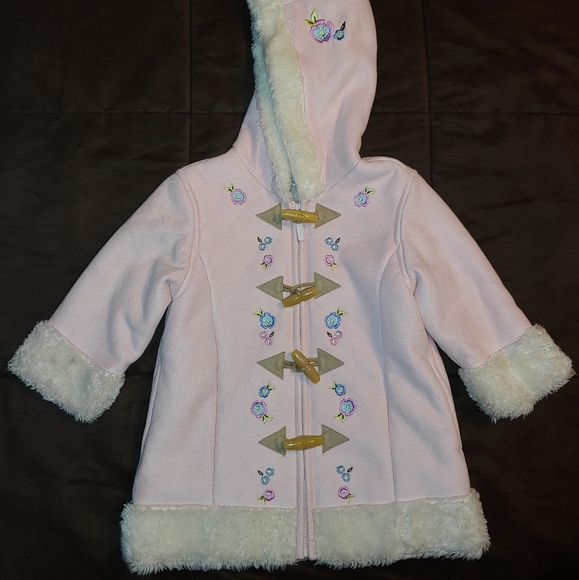 Hanna Andersson Pink suede jacket, size 80 - Picture 14 of 16